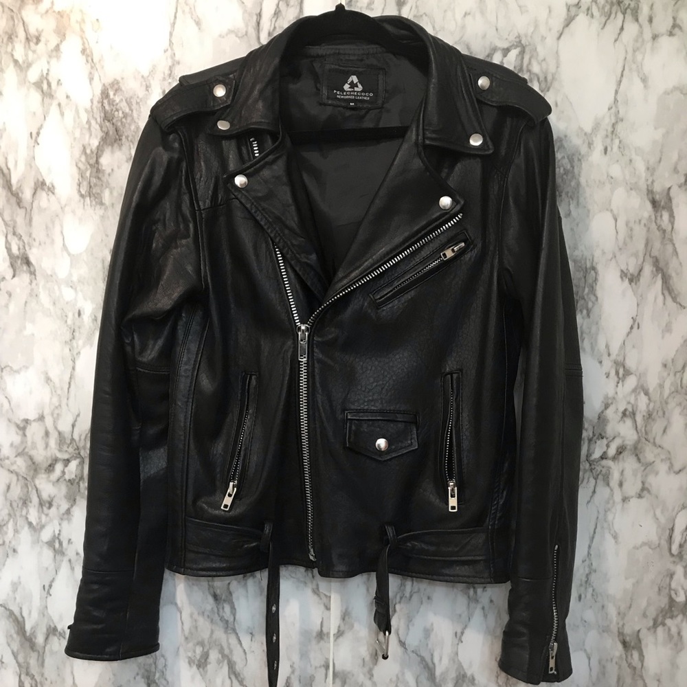 PeleCheCoco | Real Leather Biker Jacket (M)